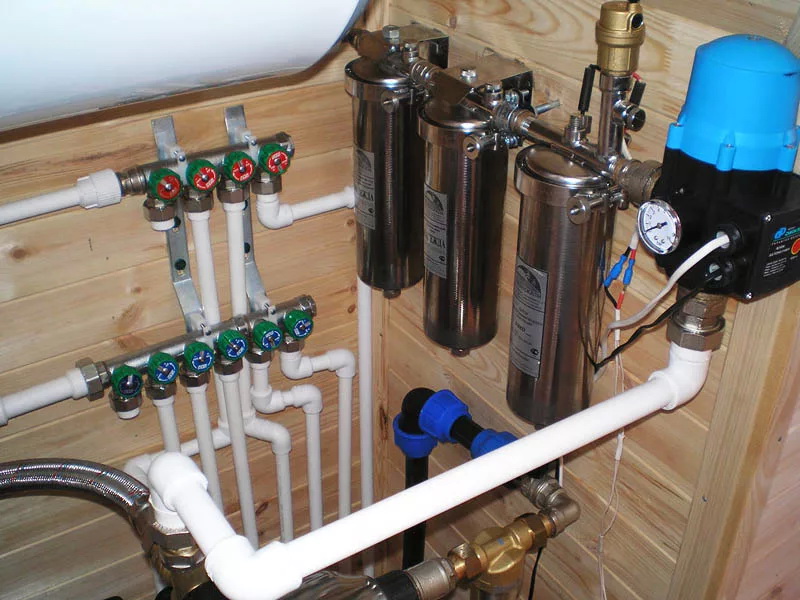 Разводка водопровода