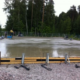 Строительство фундамента