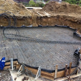 Строительство фундамента