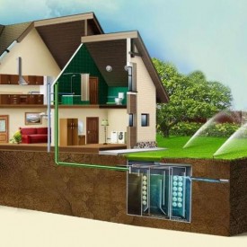 Канализация загородного дома