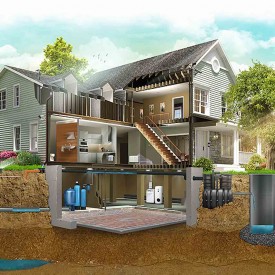 Канализация загородного дома