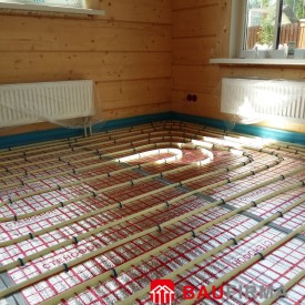 Установка системы отопления в загородном доме